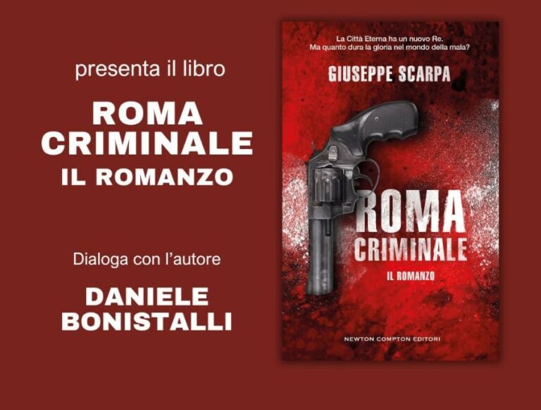 “Roma criminale”, il romanzo di Giuseppe Scarpa presentato a Lo Spazio