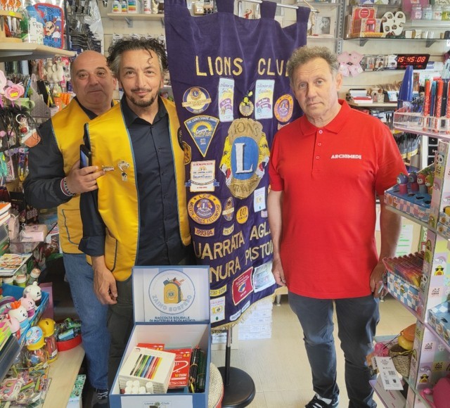 Il Lions Club Quarrata Agliana Pianura pistoiese sostiene l’istruzione con l’iniziativa “Zaino Sospeso”