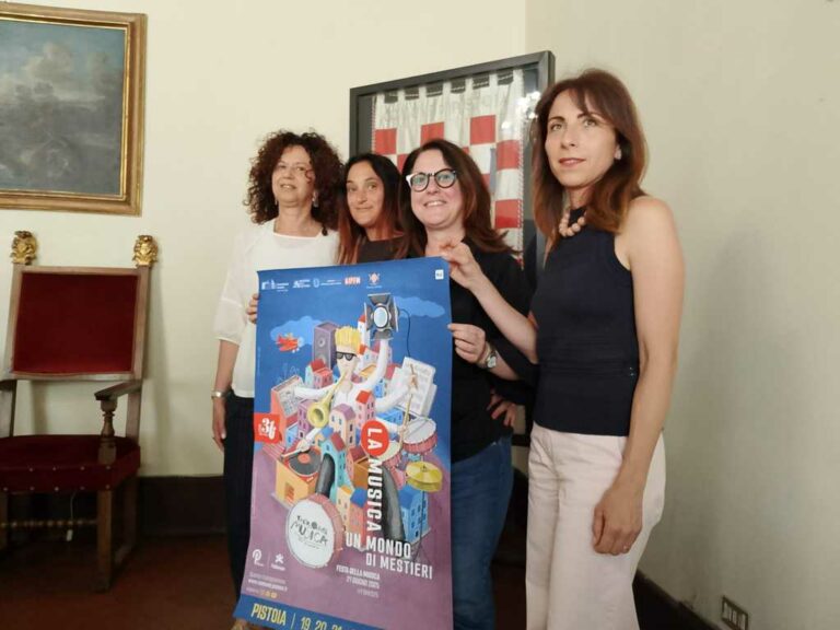 La musica invade Pistoia: quattro giorni di eventi e concerti diffusi