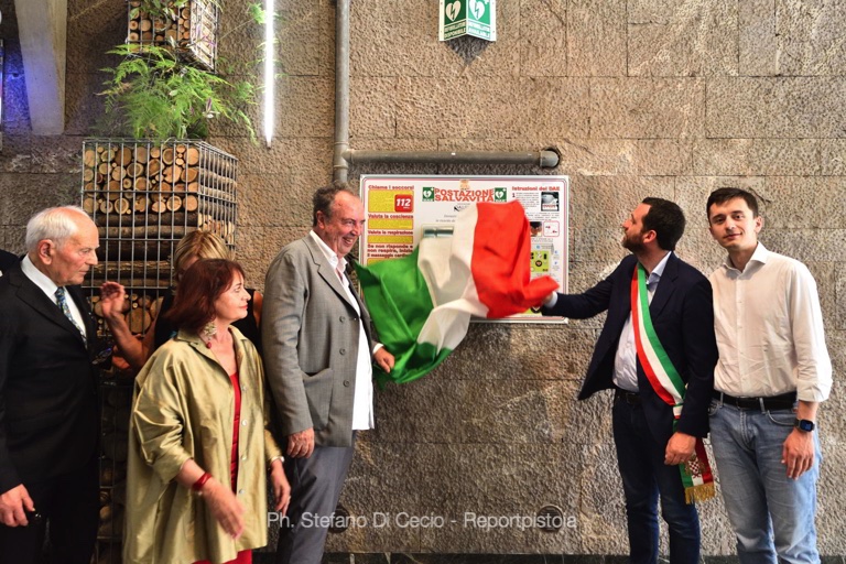 Inaugurazione di un DAE in Galleria Nazionale