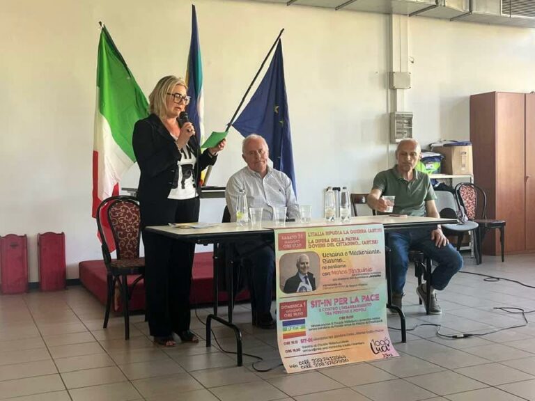 Marco Tarquinio a Casalguidi: “La diplomazia e la politica valgono più delle armi”