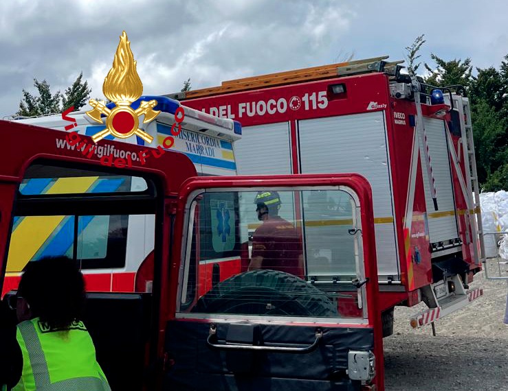 Firenzuola. Colto da malore in una zona impervia, salvato dai vigili del fuoco