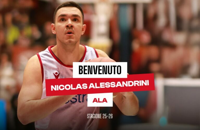 Nicolas Alessandrini è un nuovo giocatore del Pistoia Basket