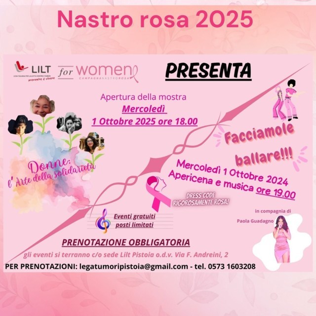 Torna la Campagna Nastro Rosa per la prevenzione del tumore al seno