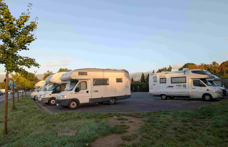 Area attrezzata per camper di viale Marini inagibile da sei mesi