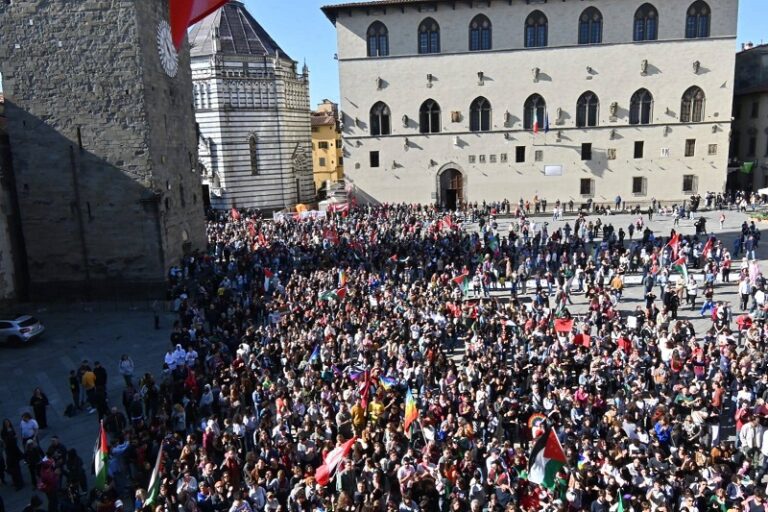 Un corteo per l’autodeterminazione del popolo palestinese