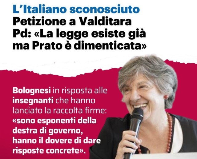 L’Italiano a scuola, la risposta a Sandra Bolognesi