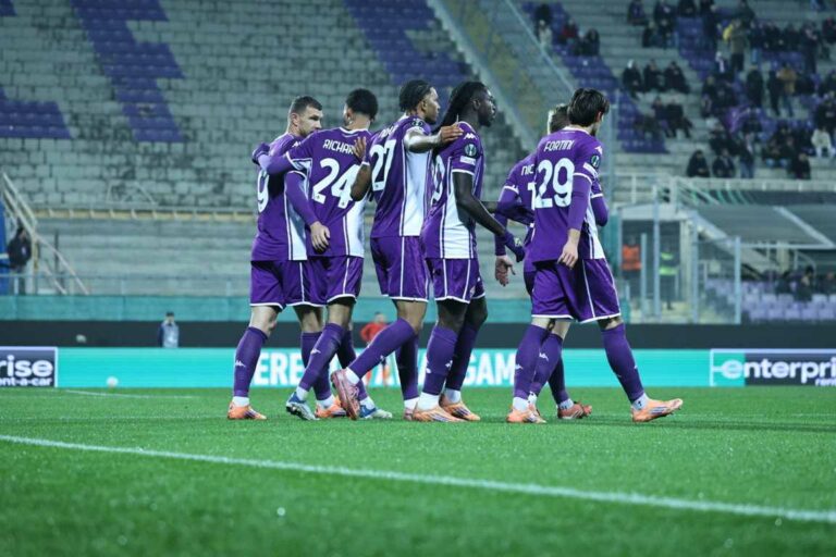 La Fiorentina torna a vincere in Europa: primo successo viola per Vanoli