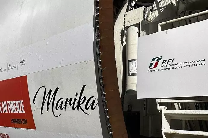 Alta velocità, la fresa Marika ha raggiunto stazione di Belfiore Firenze