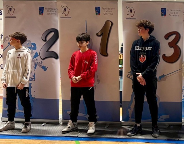 Scherma. Vannuccini bronzo ai campionati regionali di fioretto