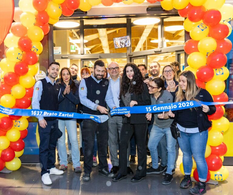 Inaugurato il nuovo supermercato Lidl di via Zarini: creati 14 nuovi posti di lavoro