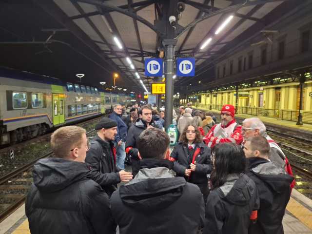 Esercitazione di Protezione civile nella galleria ferroviaria di Serravalle