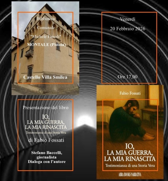 Fabio Fossati si racconta in un libro che sarà presentato a Villa Smilea