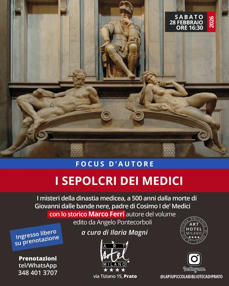 All’Art Hotel Milano ‘I Sepolcri dei Medici’: con Marco Ferri i misteri della dinastia medicea