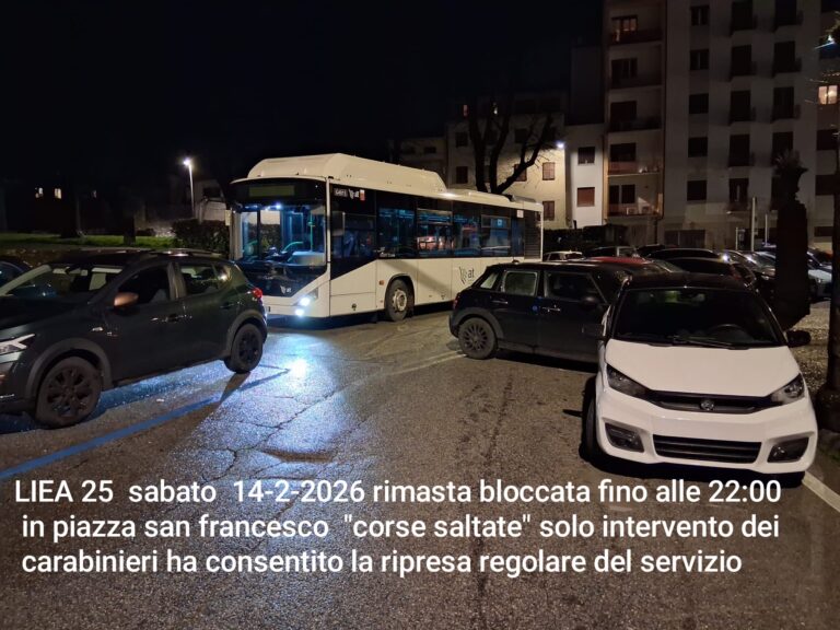 Pistoia: sosta selvaggia sulle corsie preferenziali dei bus, autisti esasperati