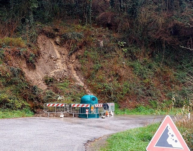Viabilità e dissesti nella Valle del Vincio di Brandeglio 