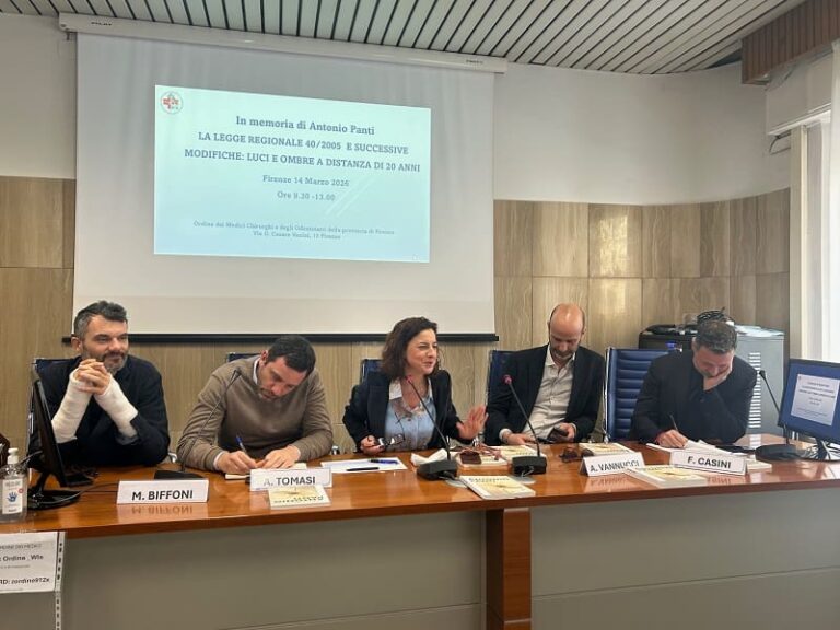 Sanità, Medici Firenze: “Legge regionale 40 da aggiornare, ascoltando gli operatori”