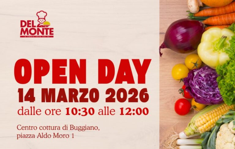 Open day al centro cottura per la ristorazione scolastica di Buggiano