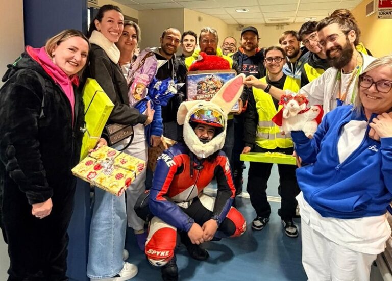 Alla Pediatria dell’ospedale Apuane arrivano i motociclisti