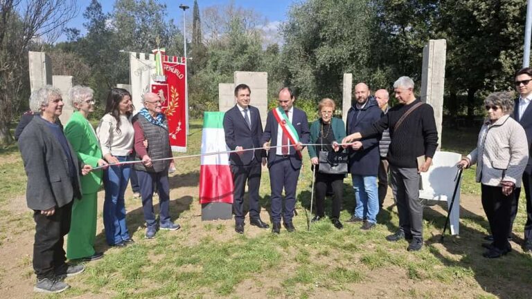 In una data simbolo, oggi l’inaugurazione del giardino della memoria a Montemurlo