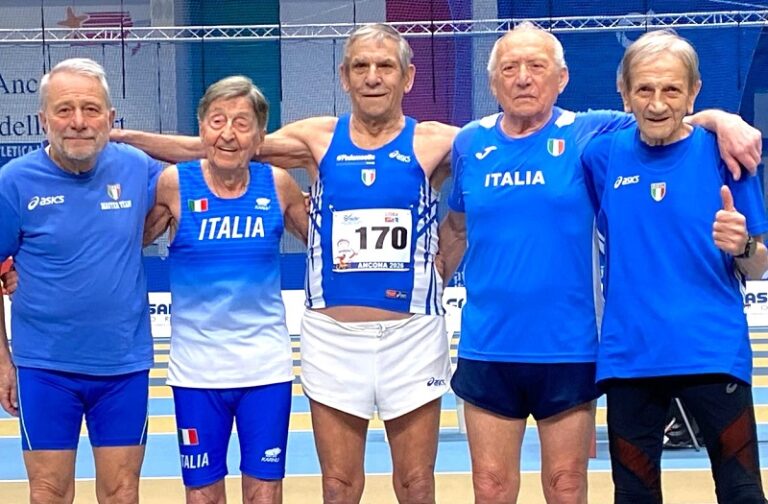 Staffetta super con Remo Marchioni, altri 2 record mondiali nella 4×800 metri
