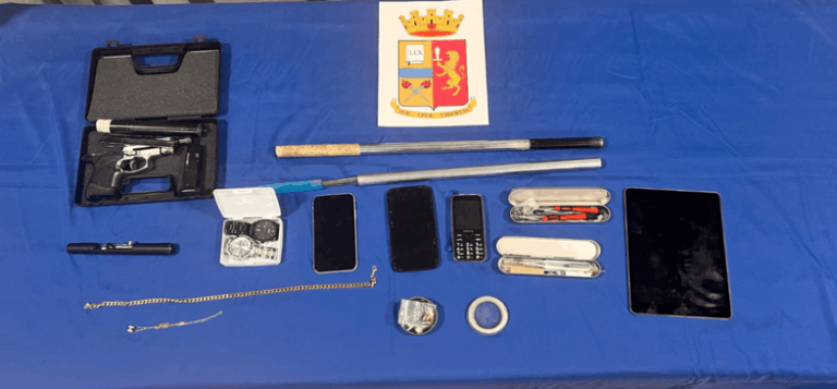Prato. La Polizia arresta 42enne per detenzione di armi clandestine