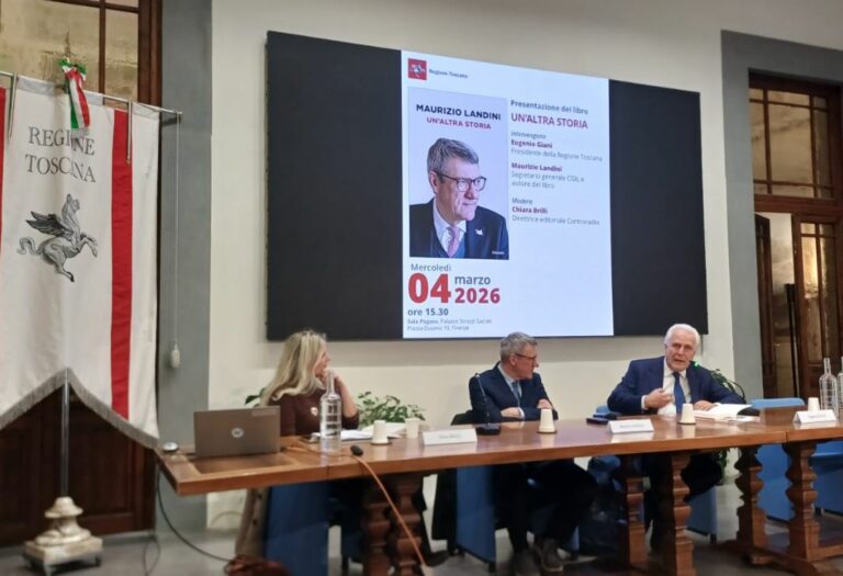 Lotta allo sfruttamento sul lavoro: a Firenze iniziativa con Landini, Tescaroli, Giani