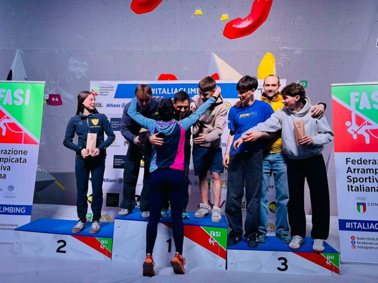 Coppa Italia arrampicata sportiva, festa Crazy Center: vince il titolo a squadre
