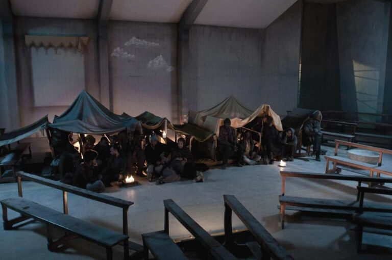 “Il villaggio di cartone” di Ermanno Olmi allo Spazio 77