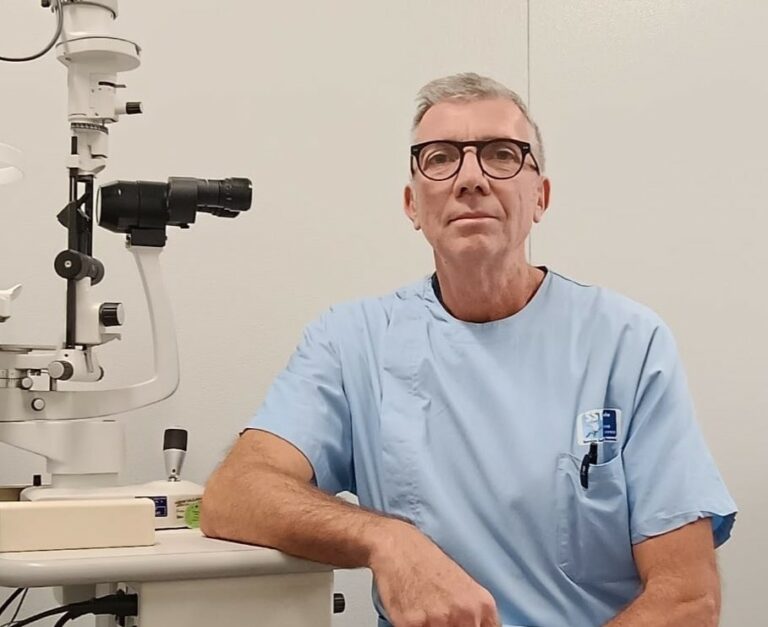 Michele Palla, responsabile dell’area oculistica della rete ospedaliera Toscana nord