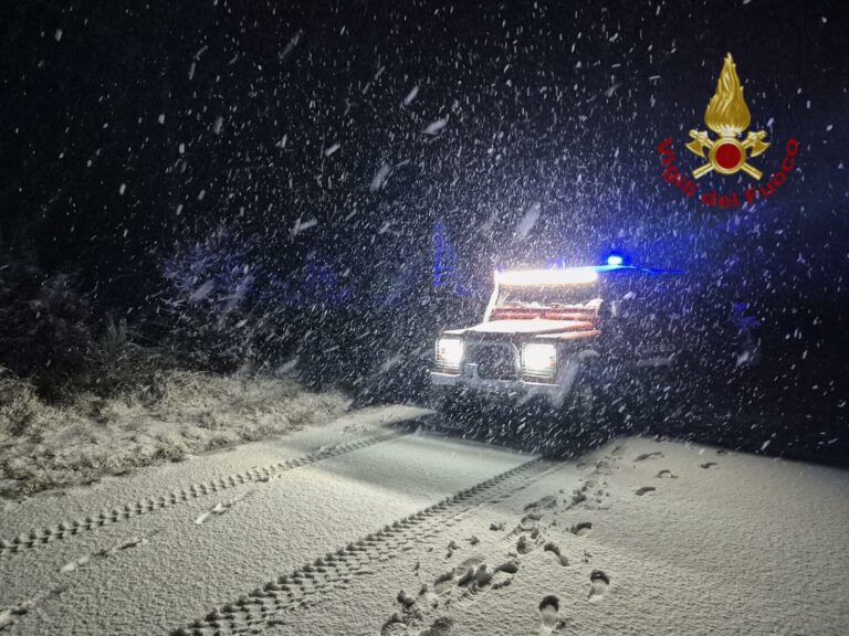 Aria fredda in arrivo sulla Toscana, codice giallo per neve e vento