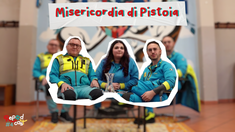 Al centro della società con la Misericordia di Pistoia