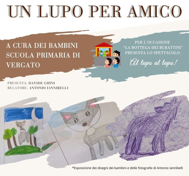 Un lupo per amico, a Vergato il progetto di educazione ambientale