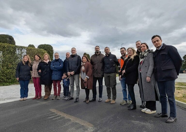 Pistoia, quasi completata la riqualificazione del parcheggio del cimitero