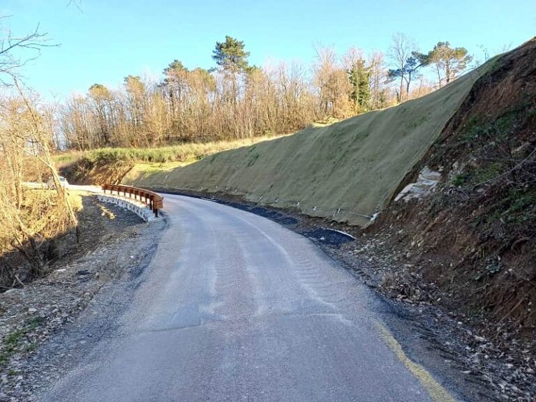 Conclusi ripristino e messa in sicurezza della Strada di Montecuccoli