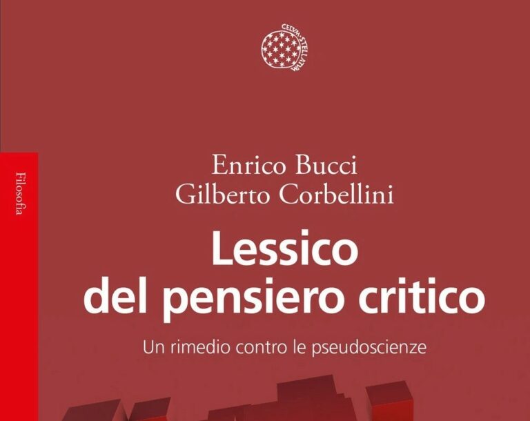 Lessico del pensiero critico. Un rimedio contro le pseudoscienze. Il libro presentato nella Sala soci Coop
