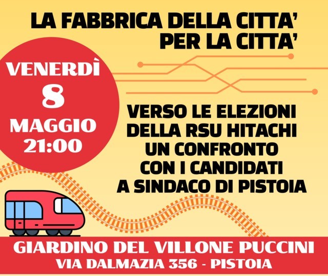 Fiom Cgil incontra i candidati sindaci al Villone Puccini