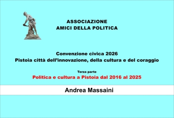 Convenzione civica, la cultura: Andrea Massaini