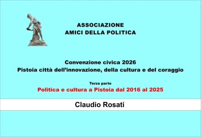 Convenzione civica 2026, la cultura