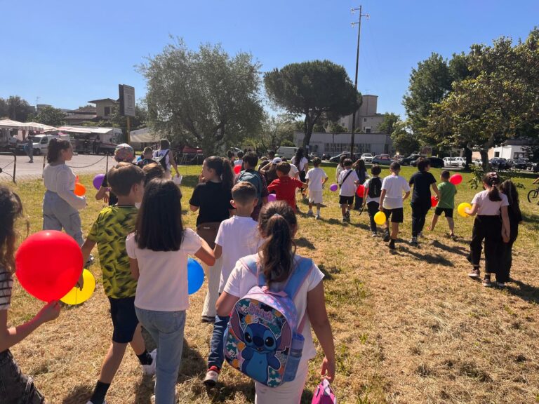 Camminata dell’Affido a Larciano fra entusiasmo e grande partecipazione