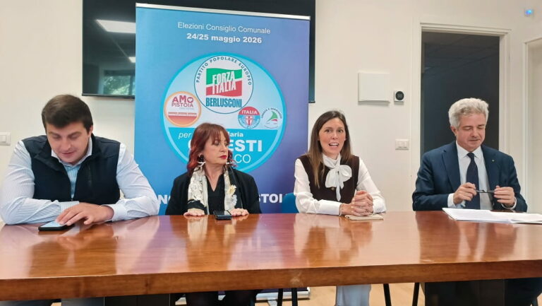 Forza Italia-Amo Pistoia: presentata la proposta del ‘Dirigente delegato alla sicurezza’