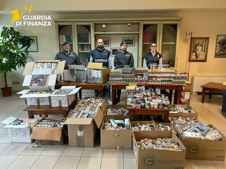 Lucca, sequestrati 250 chili di tabacchi