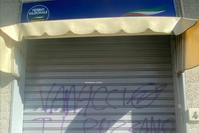 Futuro Nazionale, imbrattata sede di Firenze e insultati militanti a Campi