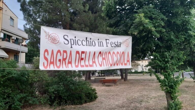 Eventi, comincia la Sagra della chiocciola, Spicchio si veste a festa
