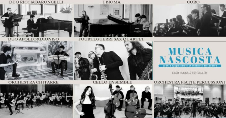 Liceo Forteguerri, passeggiata musicale alla scoperta dei gioielli del centro storico