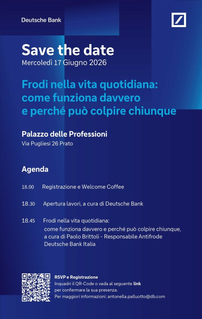 A Palazzo delle Professioni un incontro sulle frodi nella vita quotidiana