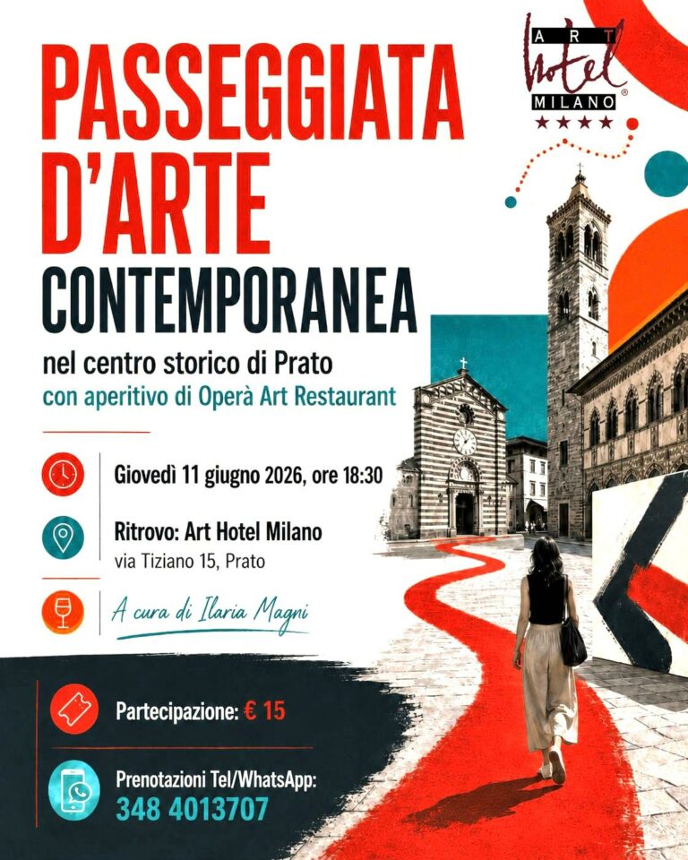 All’Art Hotel Milano si inaugura la stagione estiva con una passeggiata d’arte contemporanea nel centro storico