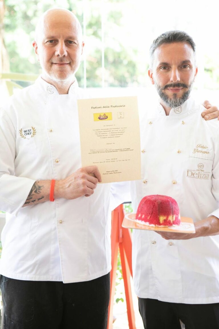 Premio miglior ‘Zuccotto Fiorentino’, secondo posto per la Pasticceria Delizia