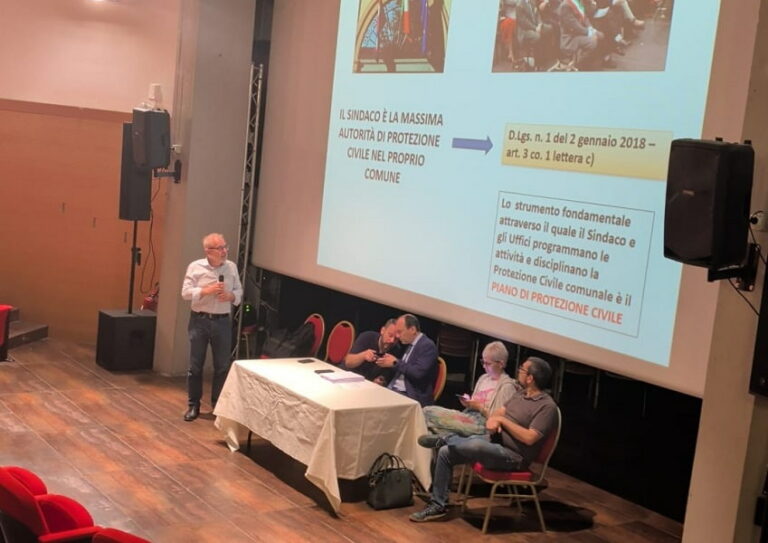 Protezione Civile Montemurlo, presentato alla cittadinanza l’aggiornamento del Piano Comunale