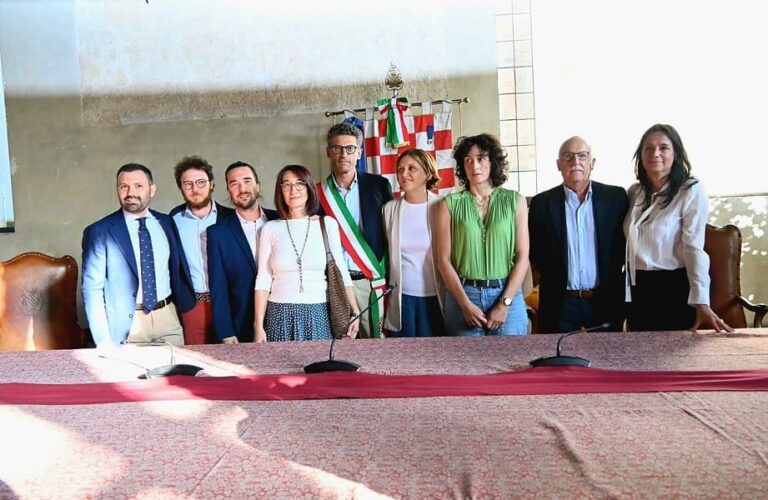 Giunta Capecchi, gli assessori si presentano